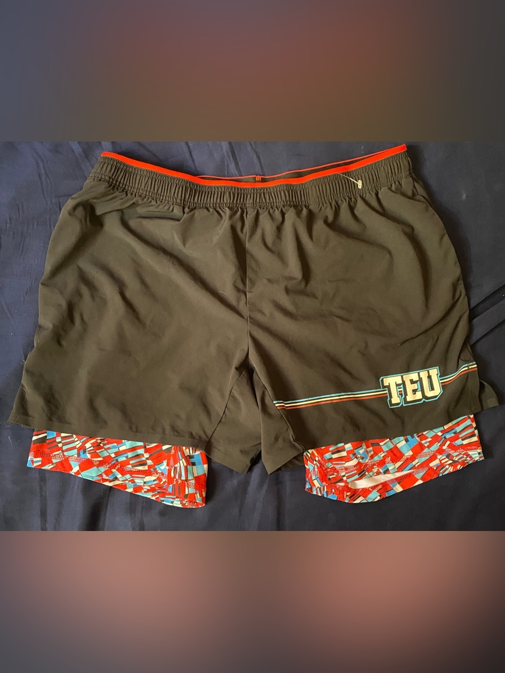 Chubbies George Kittle TEU tight end university shorts xlarge - Picture 2 of 6